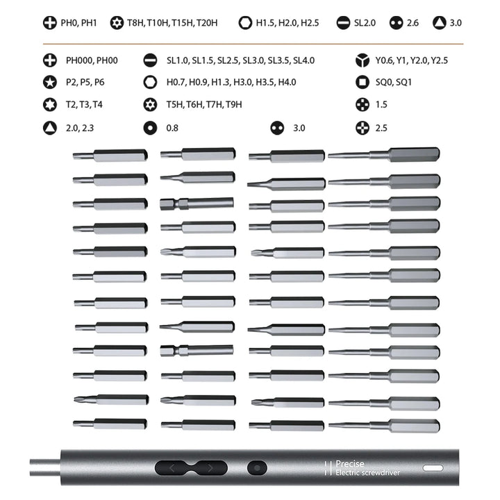 28/62/120 in 1 Electric Screwdriver Precision Set